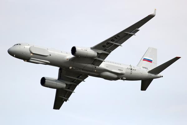 俄罗斯电子侦查机Tu-214R(Rimma Sadykova/Wikimedia/CC BY-SA 4.0)