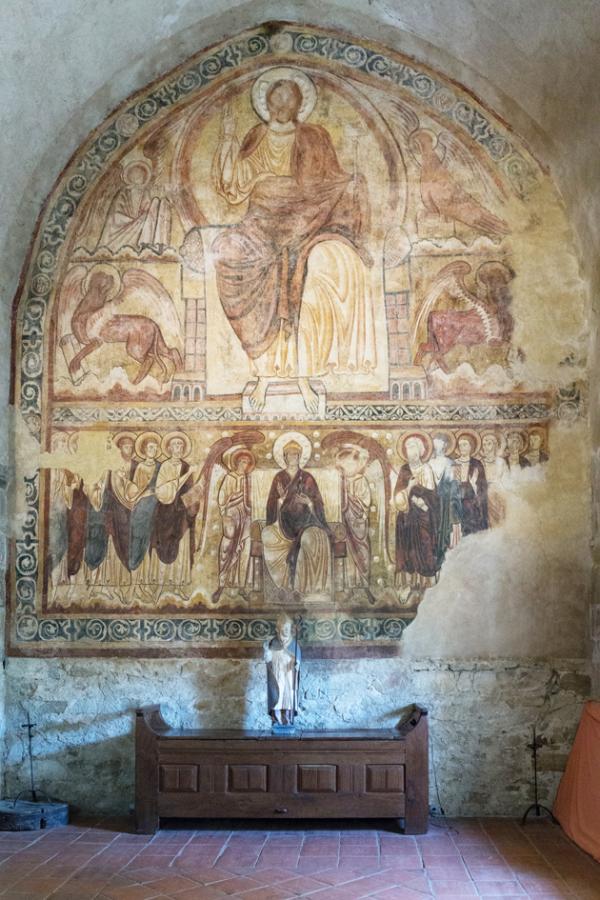 修道院餐厅内的罗马壁画              ( Pymouss/Wikipedia/CC BY-SA 4.0 )