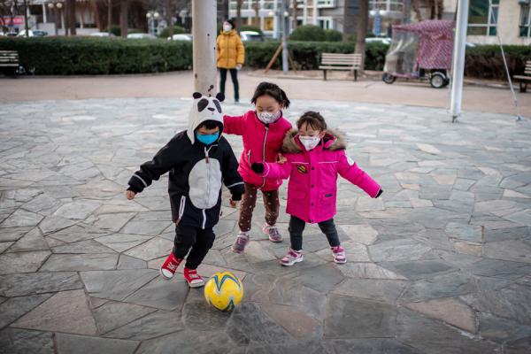 生活在北京的儿童（Getty Images）