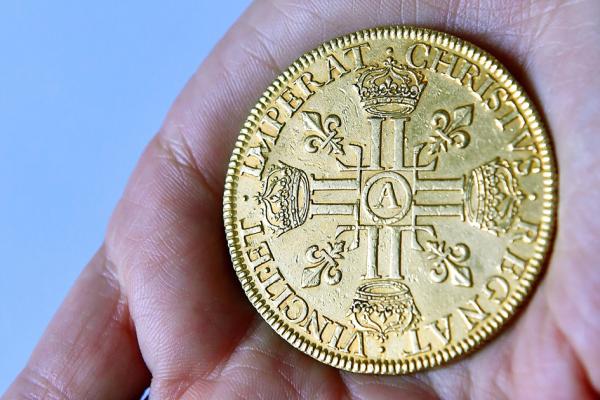 路易十三时期的金币（GEORGES GOBET/Getty Images）