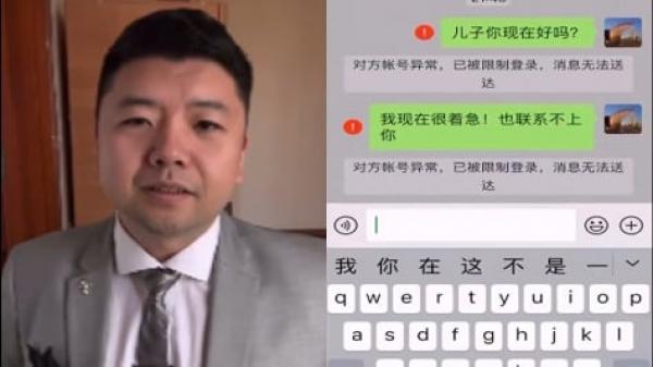 俄入侵乌后，住在乌的北京人王吉贤成为一名公民记者。近日他在中国社交平台上所有帐号都被删掉，面对中国方面的压力，他说：“不会下跪！”（图片来源：视频截图）