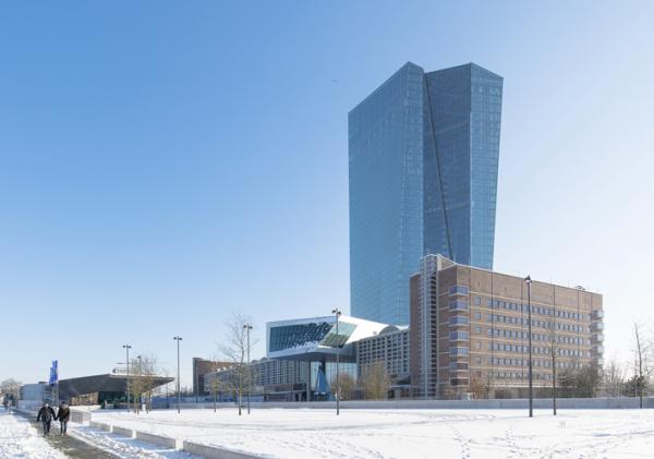 欧洲中央银行总部（Epizentrum/ Wikipedia/CC BY-SA 3.0)
