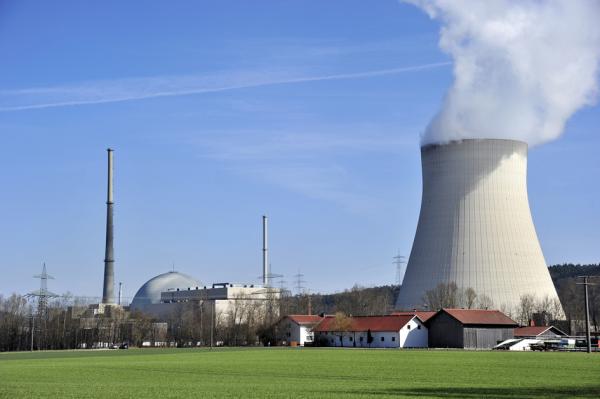 位于巴符州的Neckarwestheim II核电站（JOHN MACDOUGALL/AFP via Getty Images）