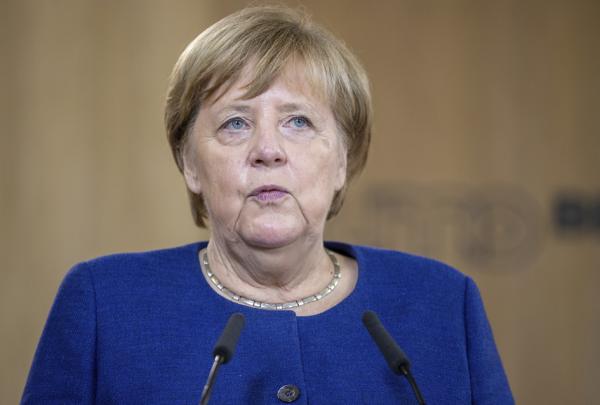 前德国总理默克尔（Andreas Gora-Pool/Getty Images）
