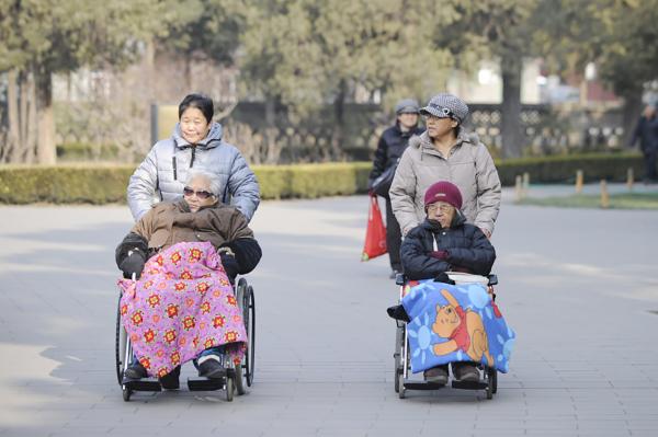 中国老人（WANG ZHAO/AFP via Getty Images）