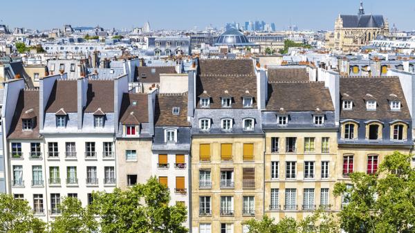 法国7月份的年通胀率达到了6.1%，或造成房地产市场的两级分化。（123RF）