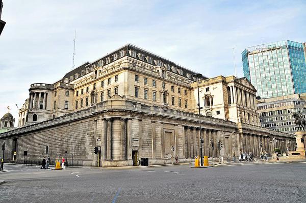 英格兰银行总部大楼（Eluveitie/Wikimedia/CC BY-SA 3.0）