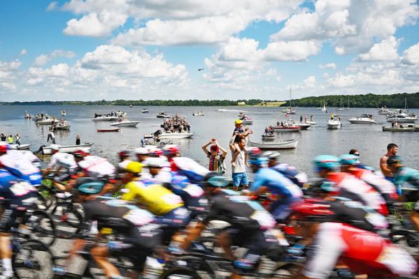 2022环法自行车赛成为凝聚丹麦民众的巨大盛会。（MARCO BERTORELLO/AFP/Getty Images）