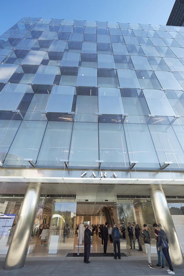 位于马德里的世界上最大的Zara店（Carlos Alvarez/Getty Images）