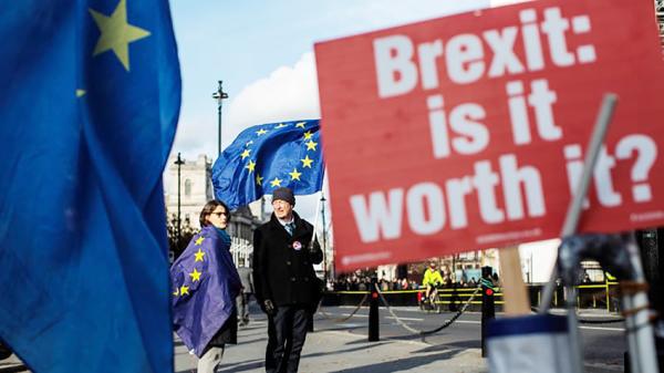 过半的英国人认为英国脱欧是错误的决定。（Jack Taylor/Getty Images）