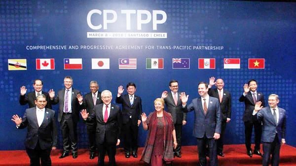 英国政府宣布已获准加入CPTPP。 (CLAUDIO REYES/AFP via Getty Images)