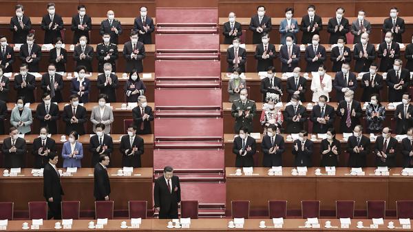 中共官员（Lintao Zhang/Getty Images）