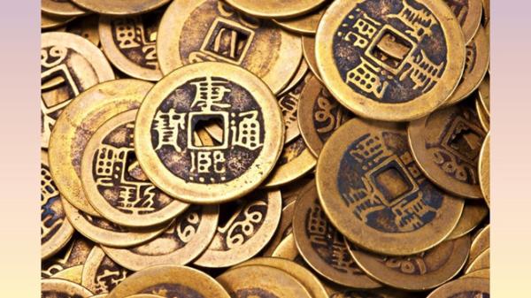 中国的铜钱象征着古人“天圆地方”的宇宙观，以及以诚信为基础的经商之道。（Adobe Stock）