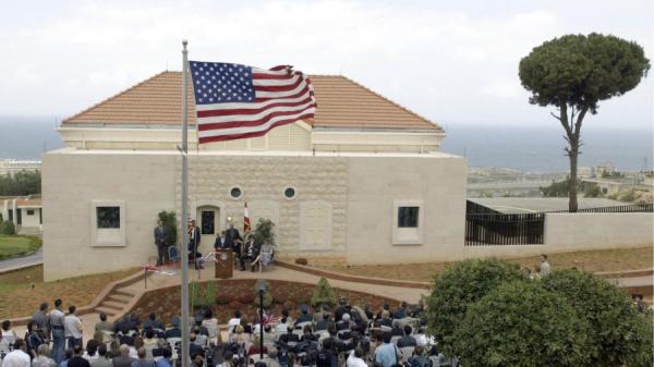 美国驻黎巴嫩大使馆（JOSEPH BARRAK/AFP/Getty Images）
