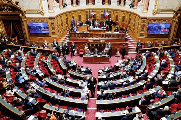 法国参议院（LUDOVIC MARIN/AFP via Getty Images）