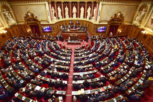 法国参议院（CHRISTOPHE ARCHAMBAULT/AFP via Getty Images）