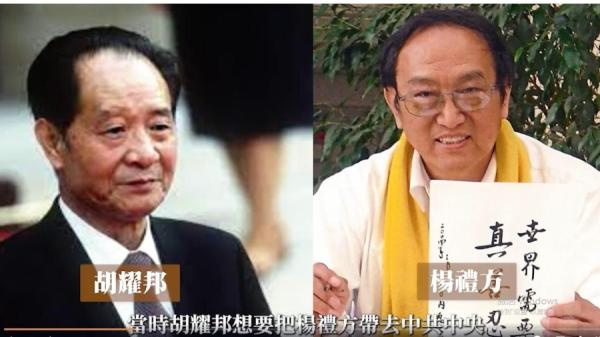 中共前总书记胡耀邦的曾经秘书杨礼方。（图片来源:  视频截图）