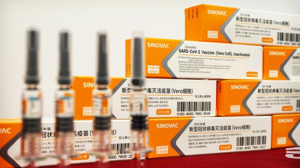 科兴生物科技公司生产的COVID-19疫苗。（图片来源：Getty Images）