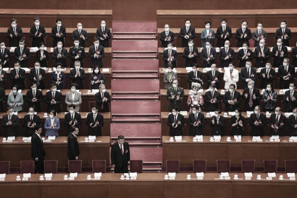 2023年3月5日，习近平出席了第十四届全国人民代表大会第一次会议开幕式。（Lintao Zhang / Getty Images）