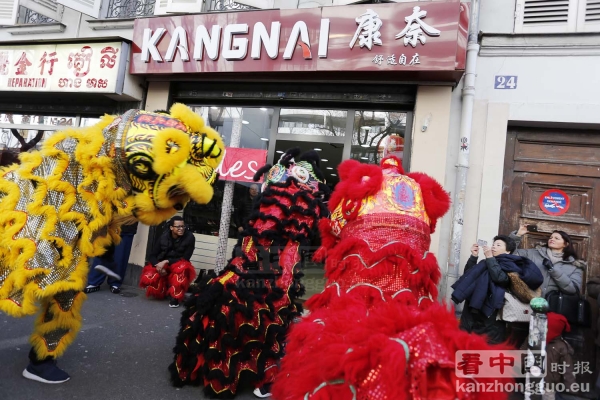 法国天行武道 猴年大拜年