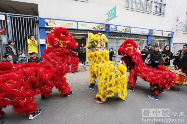 法国天行武道 猴年大拜年