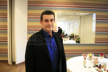 法国著名星级厨师勒德尔（摄影：程茗芝/看中国）