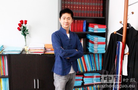 巴黎19区副区长王立杰（摄影：林莲怡/看中国）