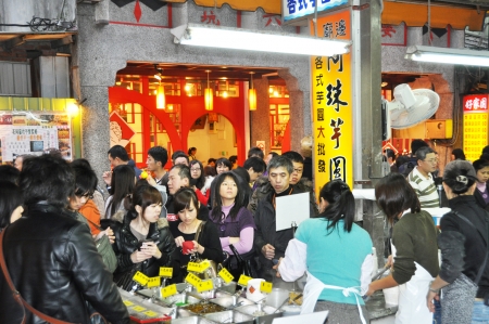 台湾深坑夜市（吕庆龙先生提供）
