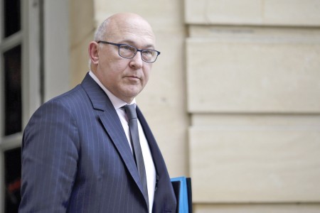 法国财政部长萨班（ Michel Sapin ）（AFP/Getty Images）
