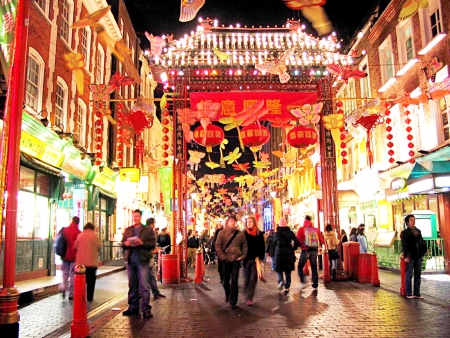 伦敦中国城（维基百科）