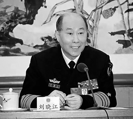 胡耀邦女婿刘晓江 (网络图片)