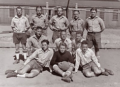 一支德国战俘足球队(网络图片)