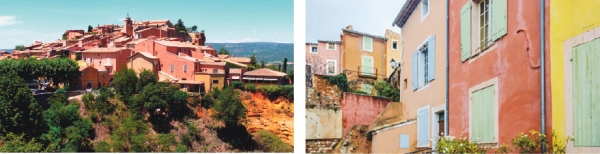 左图:红土城远景(Hawobo/维基百科);右图:红土城内的彩色建筑(123.RF) 左图:红土城远景(Hawobo/维基百科);右图:红土城内的彩色建筑(123.RF)