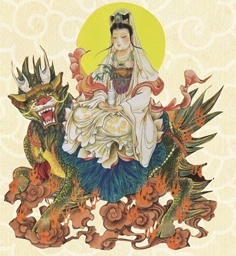 观音的朝天犼。(网络图片) 观音的朝天犼。(网络图片)