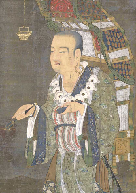 《玄奘三藏像》，现藏于东京国立博物馆。(网络图片)