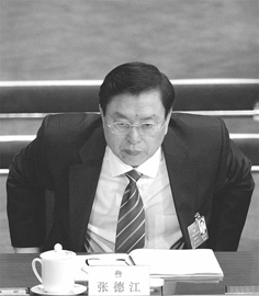 张德江(网络图片) 张德江(网络图片)