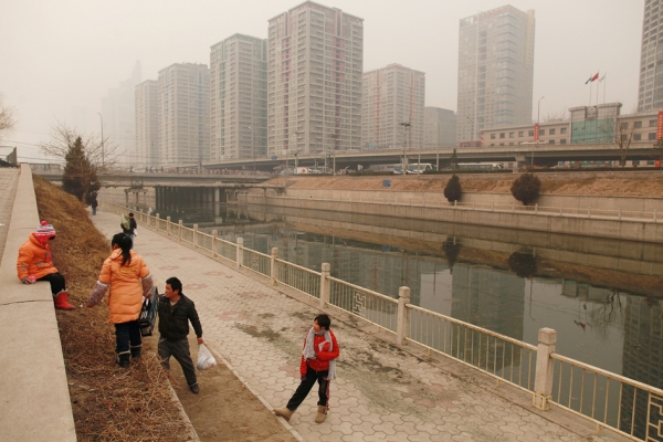 北京一处楼房(AFP/Getty Images) 北京一处楼房(AFP/Getty Images)