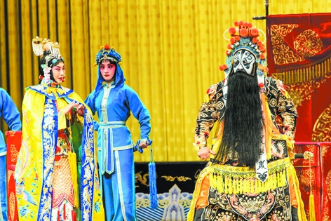 京剧《霸王别姬》剧照(123RF) 京剧《霸王别姬》剧照(123RF)