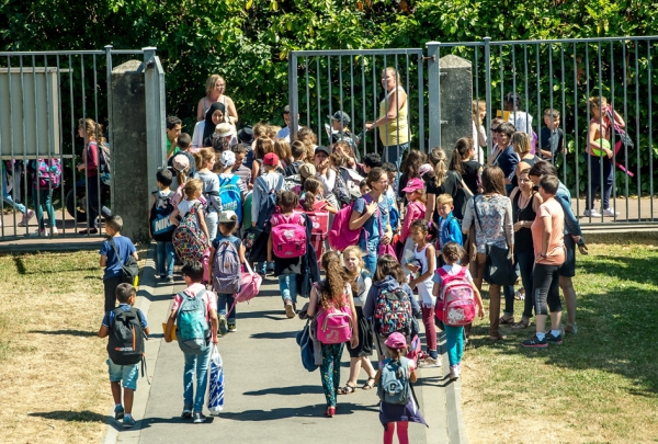 法国一所小学(AFP/Getty Images) 法国一所小学(AFP/Getty Images)