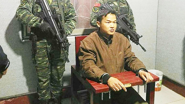 2018年2月17日，为母报仇连杀三人的张扣扣被抓。