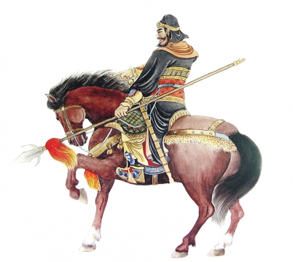 尉迟敬德的画像 尉迟敬德的画像