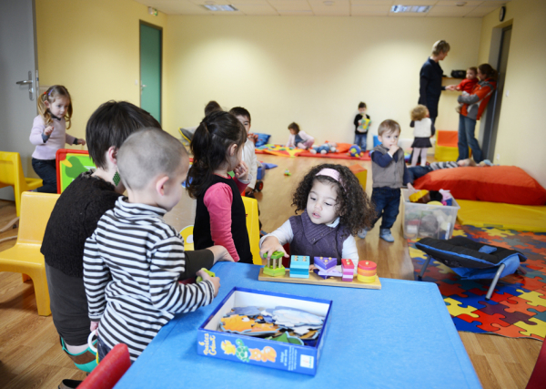 法国一幼儿园（AFP/Getty Images）