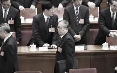 李鸿忠（前排中）（WANG ZHAO/AFP/Getty Images）