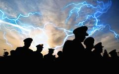 为什么那么多中共高官“被失踪”？图为中共军队。（图片来源：Feng Li/Getty Images）
