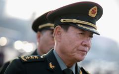 前中共人民解放军总后勤部政委、军事代表刘源上将。（图片来源：Feng Li/Getty Images）