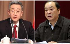 民政部副部长胡海峰（左）和广东省委书记黄坤明（右）。（网络图片）