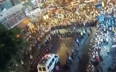 四川省江油市数千人抗议事件持续发酵。（图片来源：视频截图）
