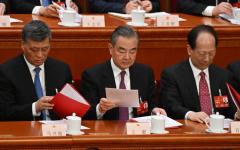 中共前财政部长王丙干病逝于广州，其遗体14日在广州市殡仪馆火化，赵乐际等到广州市殡仪馆送别。（网络图片）