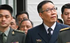 2024年5月31日，中共国防部长董军率代表团抵达新加坡香格里拉大酒店，出席第21届香格里拉对话会。（图片来源：Getty Images）