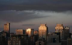 2026年4月27日，夕阳下的北京（图片来源：GREG BAKER / AFP via Getty Images）
